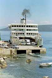 F�hre auf die Insel Losinj